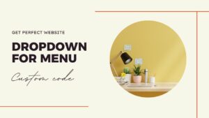 Dropdown For Menu