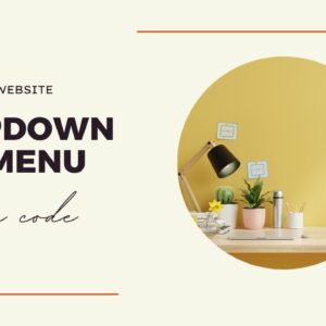 Dropdown For Menu