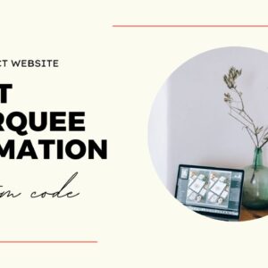Text Marquee Animation
