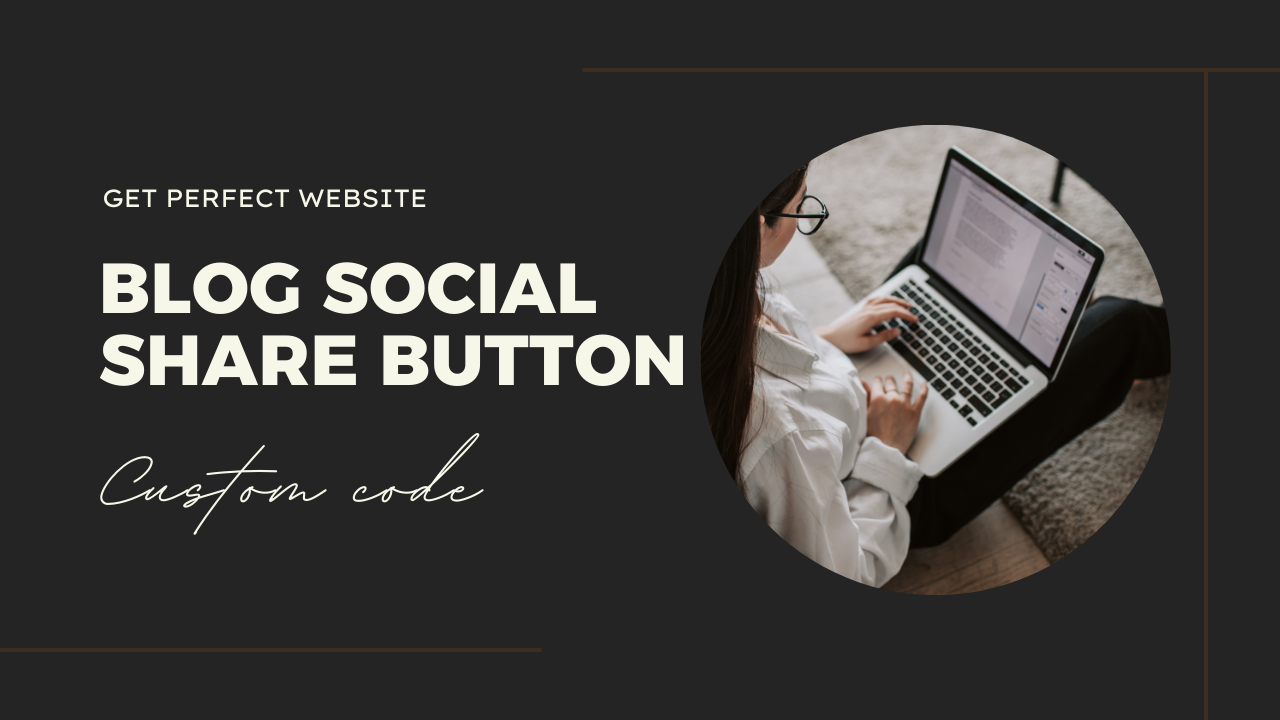 Blog Social Share Button